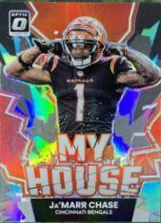 2022 Panini Donruss Optic My House Ja'Marr Chase #MH-13 card