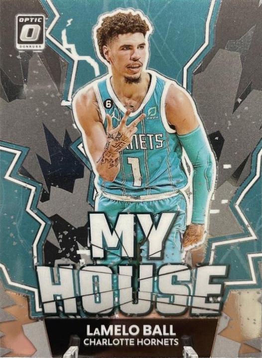 2022 Panini Donruss Optic My House LaMelo Ball #16 card
