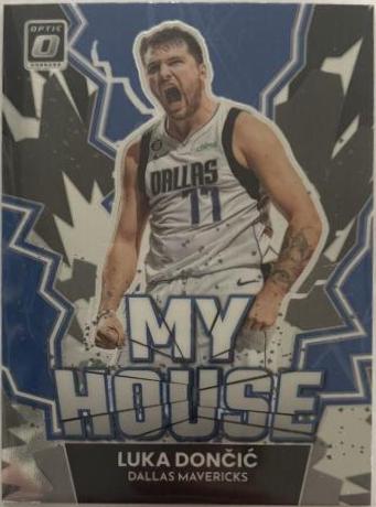2022 Panini Donruss Optic My House Luka Doncic #3 card