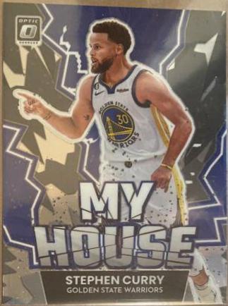 2022 Panini Donruss Optic My House Stephen Curry [Purple] #10 card