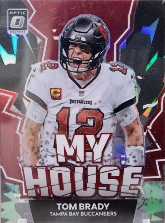 2022 Panini Donruss Optic My House Tom Brady #MH-15 card