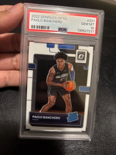 2022 Panini Donruss Optic Paolo Banchero #221 card