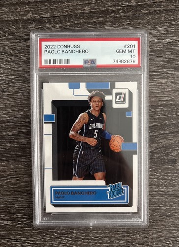 2022 Panini Donruss Paolo Banchero #201 card