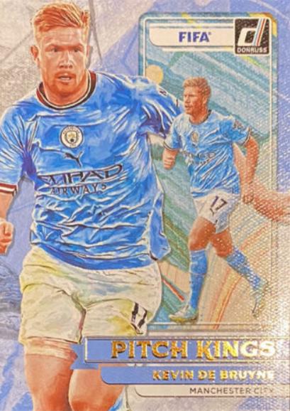 2022 Panini Donruss Pitch Kings Kevin De Bruyne #23 card