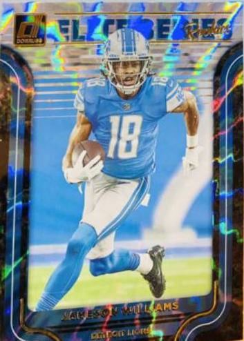 2022 Panini Donruss The Elite Series Rookies Jameson Williams #ESR-8 card