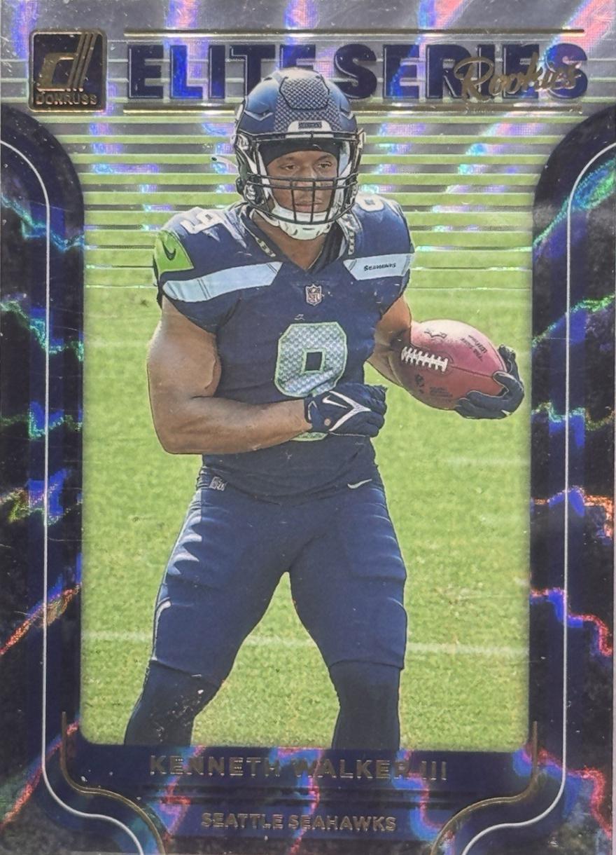 2022 Panini Donruss The Elite Series Rookies Kenneth Walker III #ESR-16 card