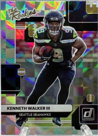 2022 Panini Donruss The Rookies Kenneth Walker III #TR-18 card
