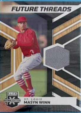 2022 Panini Elite Extra Edition Future Threads Masyn Winn #FT-MW card