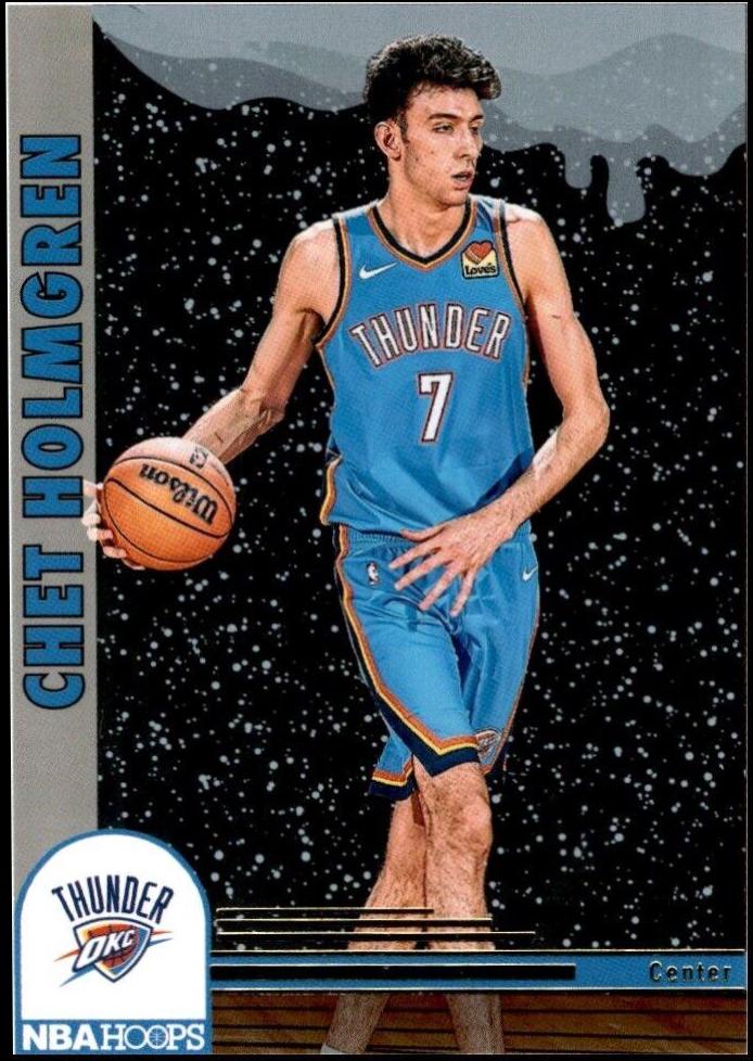 2022 Panini Hoops Chet Holmgren [Winter] #282 card