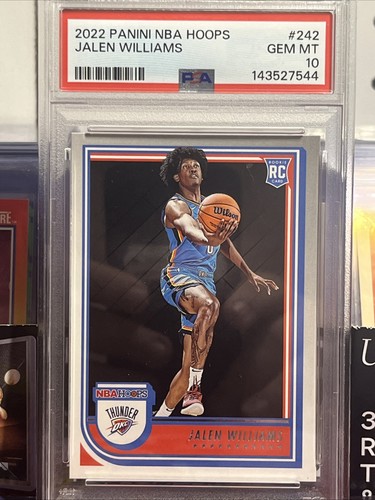 2022 Panini Hoops Jalen Williams #242 card
