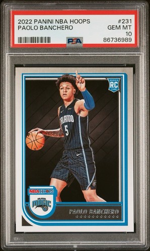 2022 Panini Hoops Paolo Banchero #231 card