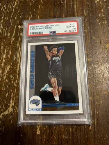 2022 Panini Hoops Paolo Banchero #281 card