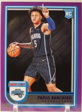 2022 Panini Hoops Paolo Banchero [Purple] #231 card