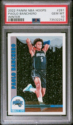 2022 Panini Hoops Paolo Banchero [Winter] #281 card