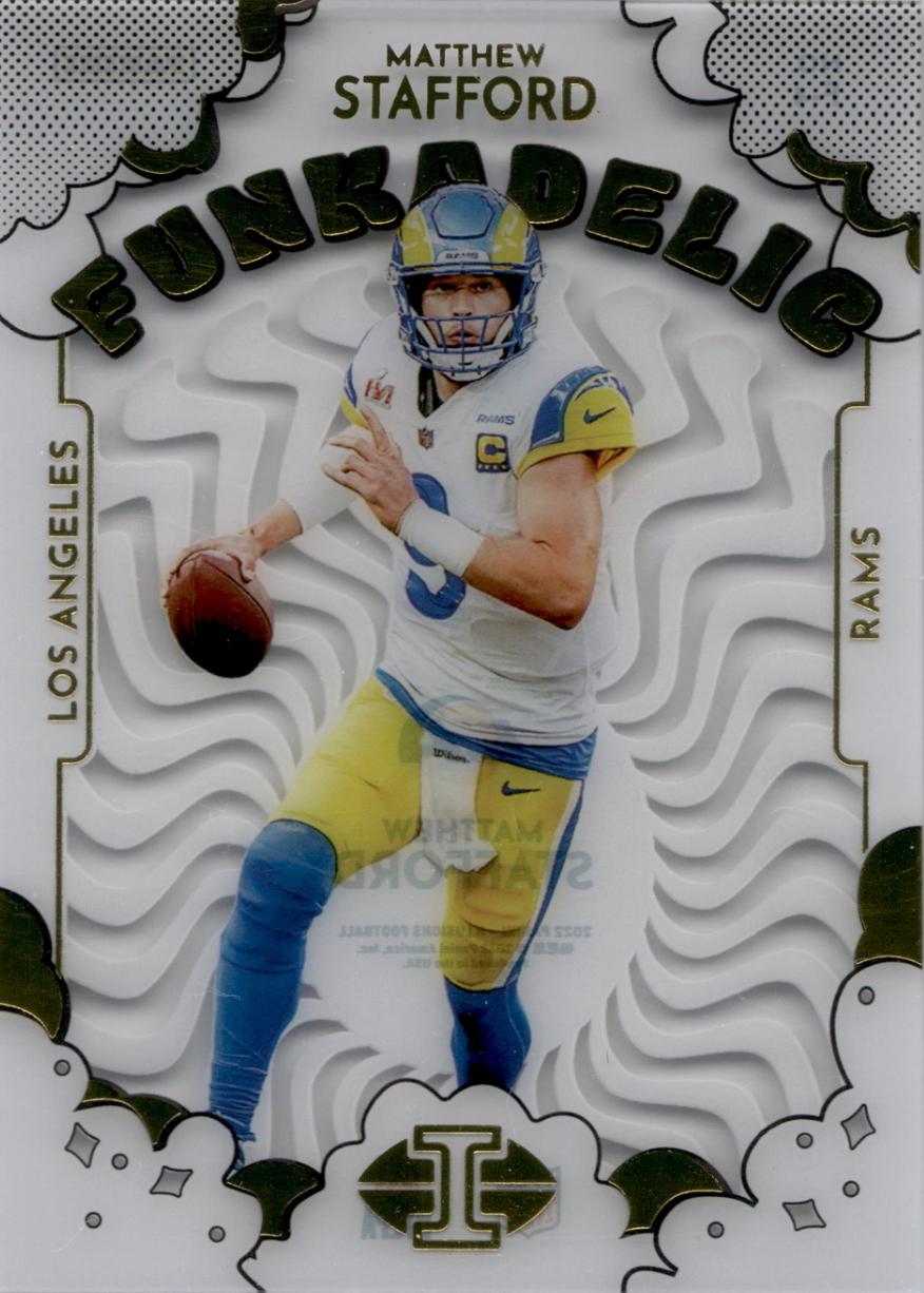2022 Panini Illusions Funkadelic Matthew Stafford #F-4 card
