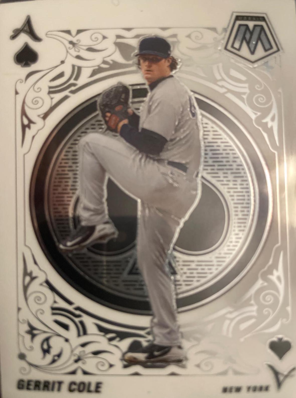 2022 Panini Mosaic Aces Gerrit Cole #A-3 card