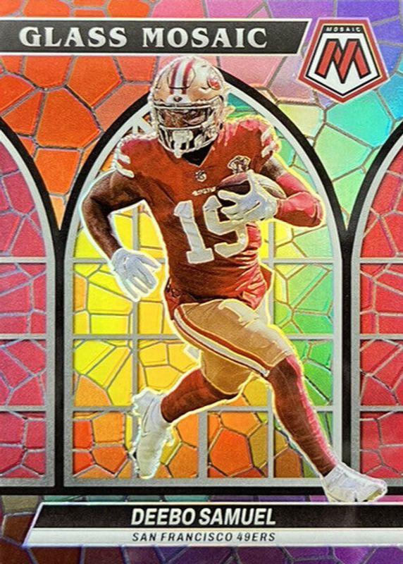 2022 Panini Mosaic Glass Deebo Samuel #GM-18 card