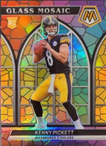 2022 Panini Mosaic Glass Kenny Pickett #GM-21 card