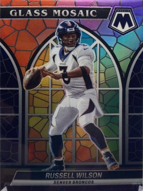 2022 Panini Mosaic Glass Russell Wilson #GM-8 card