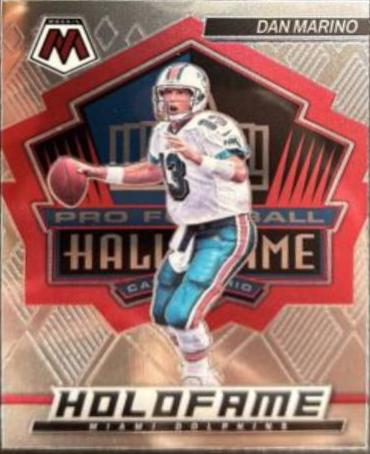 2022 Panini Mosaic HoloFame Dan Marino #HF-10 card