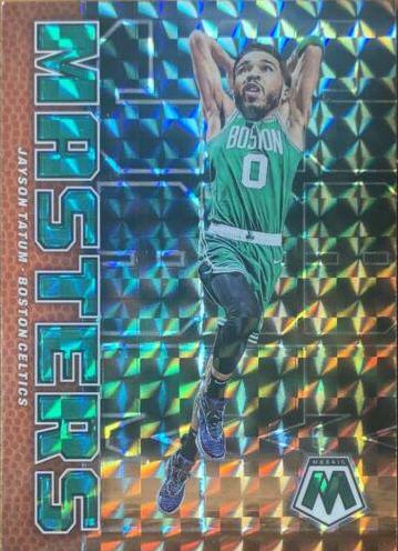 2022 Panini Mosaic Jam Masters Jayson Tatum [Green] #3 card