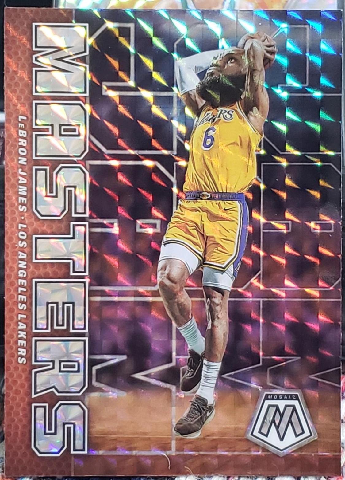 2022 Panini Mosaic Jam Masters LeBron James [Mosaic] #1 card