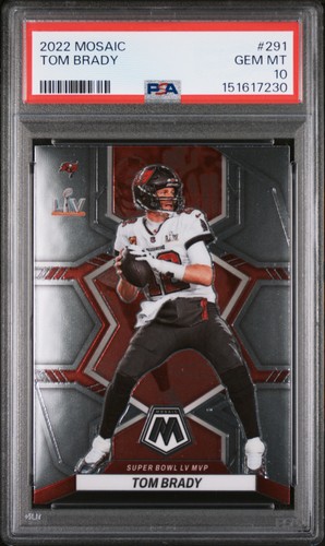 2022 Panini Mosaic Tom Brady #291 card