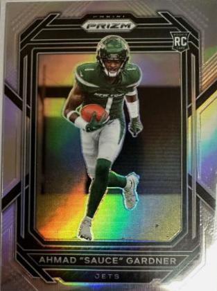 2022 Panini Prizm Ahmad 'Sauce' Gardner [Silver] #341 card