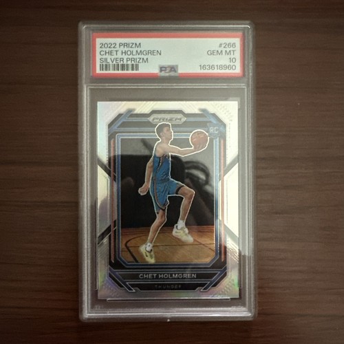 2022 Panini Prizm Chet Holmgren [Silver] #266 card