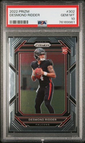 2022 Panini Prizm Desmond Ridder #302 card