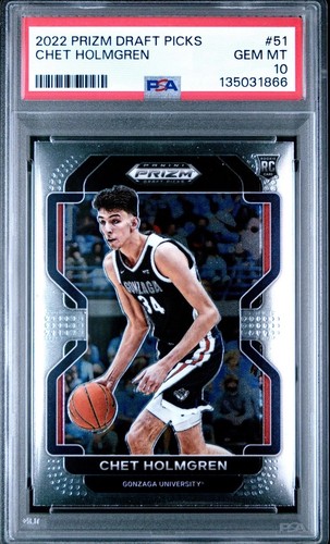 2022 Panini Prizm Draft Picks Chet Holmgren #51 card