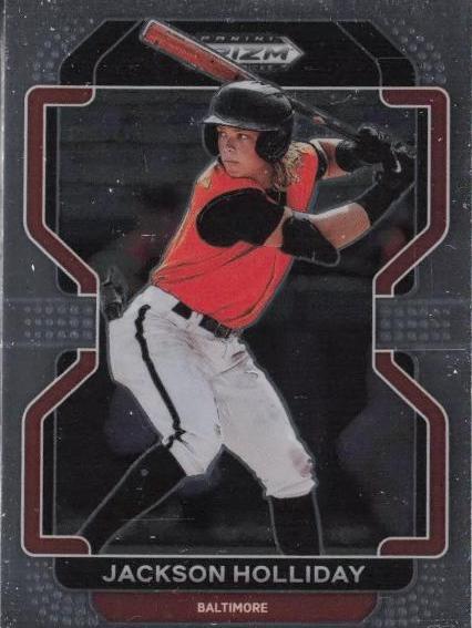 2022 Panini Prizm Draft Picks Jackson Holliday #PDP1 card