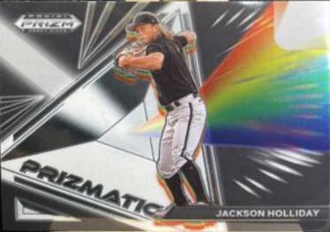 2022 Panini Prizm Draft Picks Prizmatic Jackson Holliday #PZ-JH card