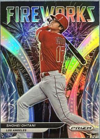 2022 Panini Prizm Fireworks Shohei Ohtani #F-3 card