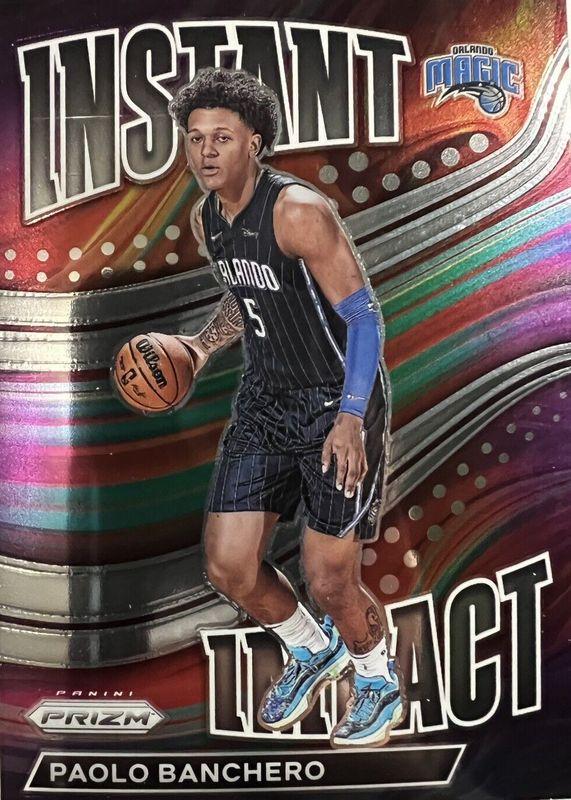 2022 Panini Prizm Instant Impact Paolo Banchero #1 card