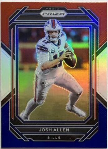 2022 Panini Prizm Josh Allen [Red White Blue] #29 card
