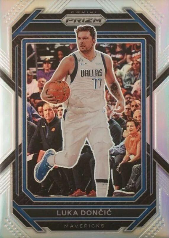 2022 Panini Prizm Luka Doncic [Silver Prizm] #196 card