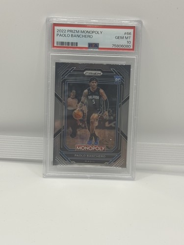 2022 Panini Prizm Monopoly Paolo Banchero #66 card