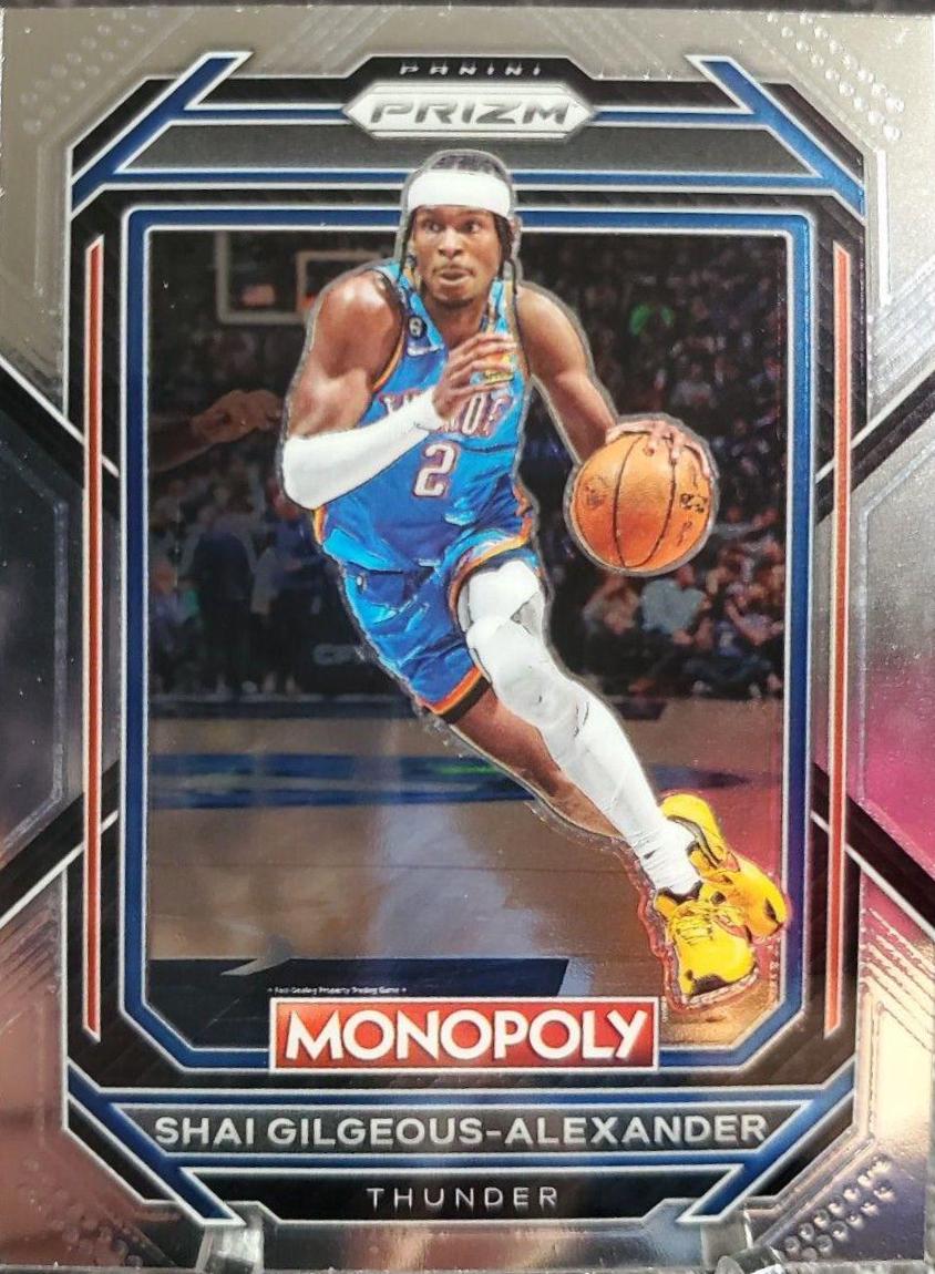 2022 Panini Prizm Monopoly Shai Gilgeous Alexander #62 card