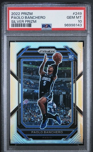 2022 Panini Prizm Paolo Banchero [Silver] #249 card