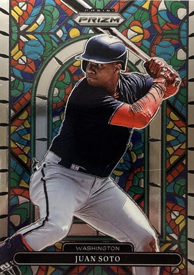 2022 Panini Prizm Stained Glass Juan Soto #SG-2 card