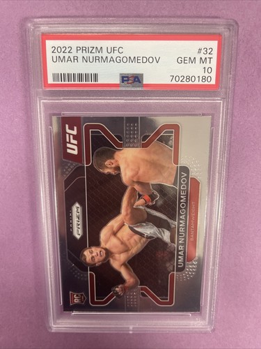 2022 Panini Prizm UFC Umar Nurmagomedov #32 card