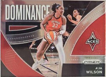 2022 Panini Prizm WNBA Dominance A'ja Wilson #14 card