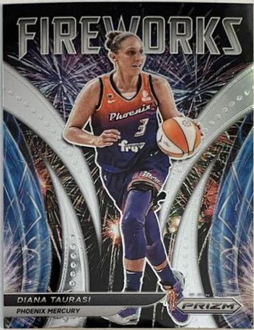 2022 Panini Prizm WNBA Fireworks Diana Taurasi #1 card