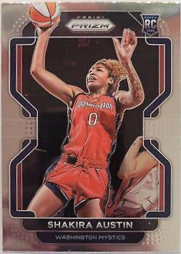 2022 Panini Prizm WNBA Shakira Austin #183 card