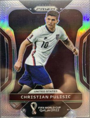 2022 Panini Prizm World Cup Christian Pulisic [Silver] #201 card