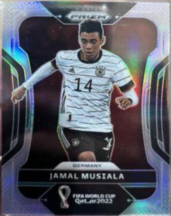 2022 Panini Prizm World Cup Jamal Musiala [Silver] #108 card