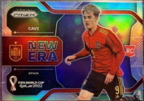 2022 Panini Prizm World Cup New Era Gavi [Silver] #32 card