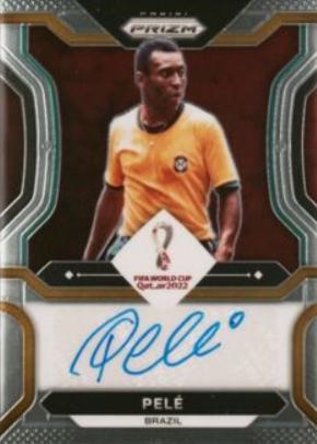 2022 Panini Prizm World Cup Signatures Pele #S-P card