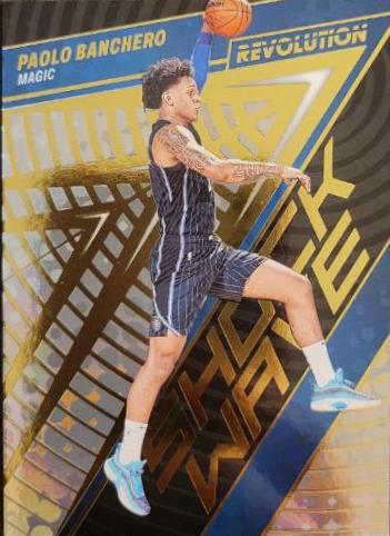 2022 Panini Revolution Shock Wave Paolo Banchero #7 card